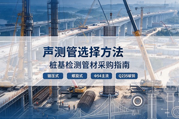 徐闻声测管选型标准