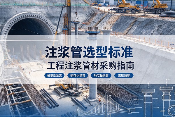 徐闻注浆管选型标准