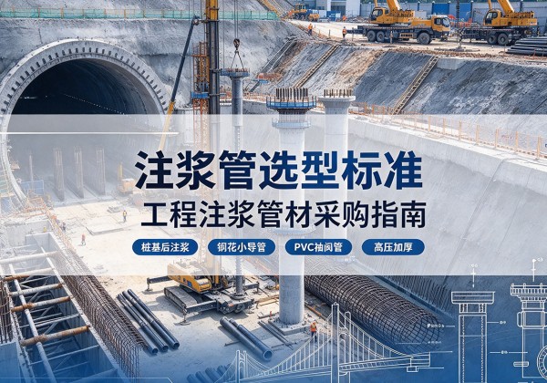 徐闻注浆管选型标准